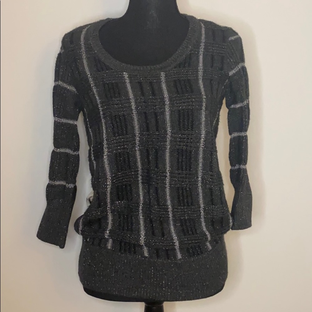 Simply Vera Wang Mixed Media Sweater